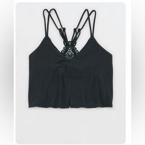 Aerie ribbed crop top bralette